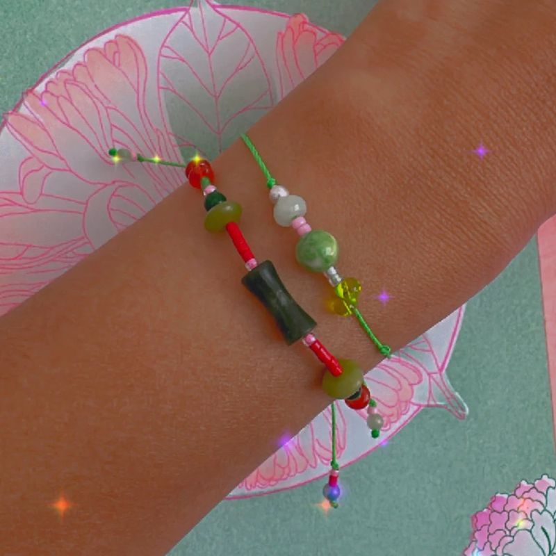 Jade Abacus Bracelet