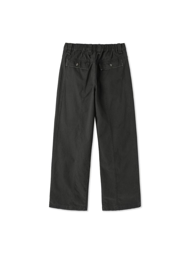 Deep garment pin dying cargo pants