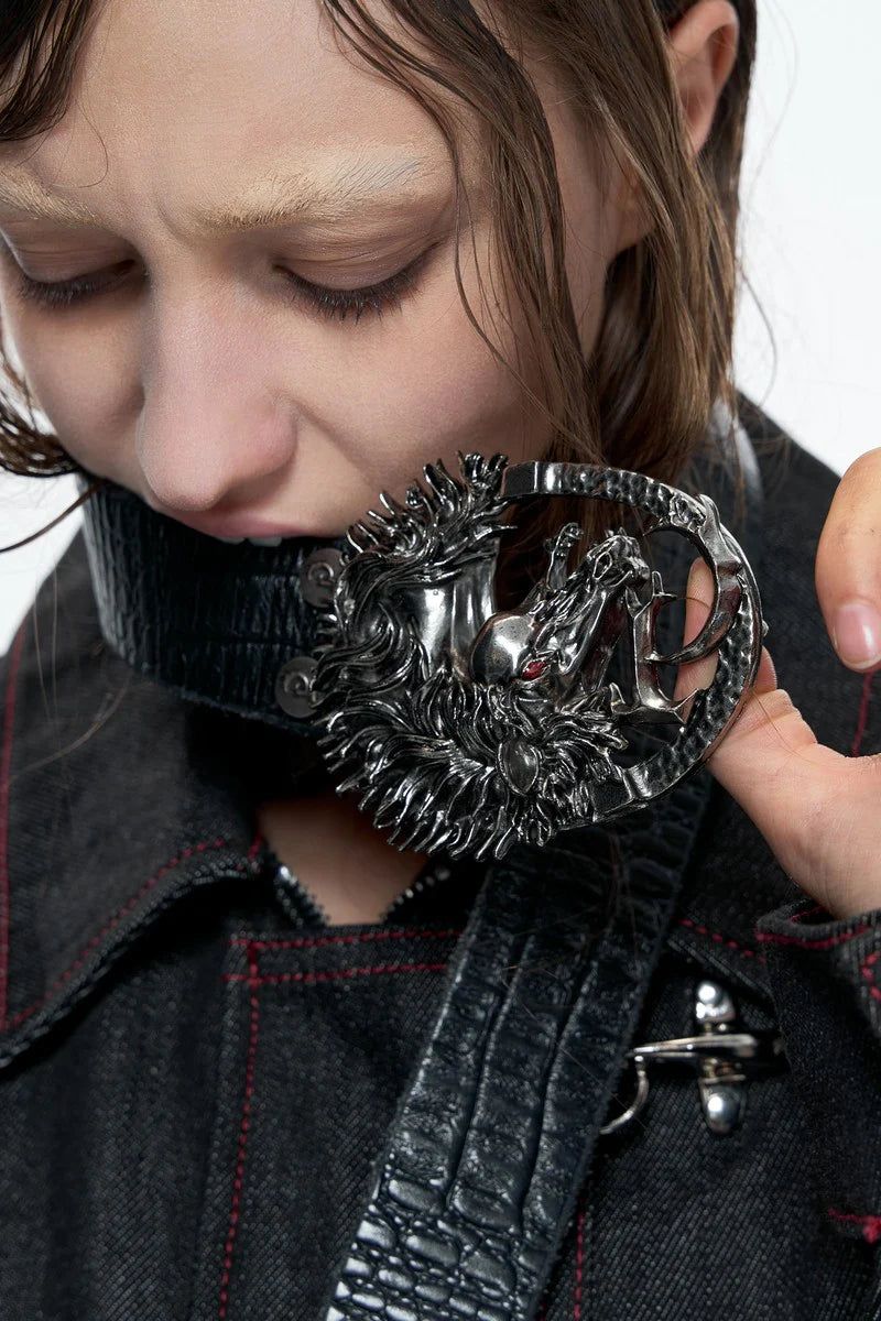 Argue Cultureの「Horse Embossed Studded Belt（Fashion Accessories）」