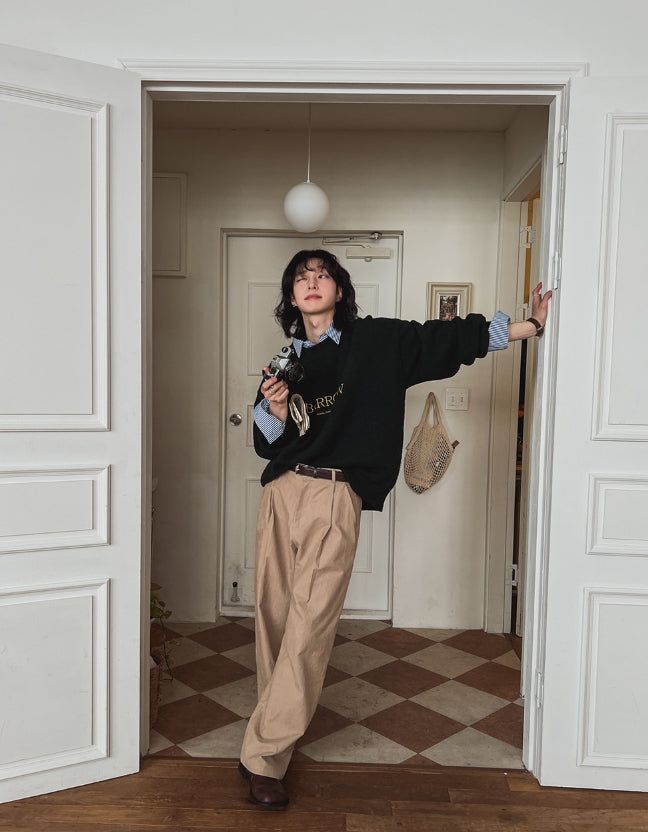 Phase Corduroy Pintuck Pants