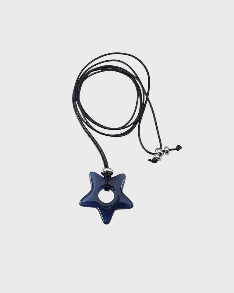 it doesn't matter.（イットダズントマッター）の「[STAR] ロピーネックレス (Navy)（アクセサリー）」