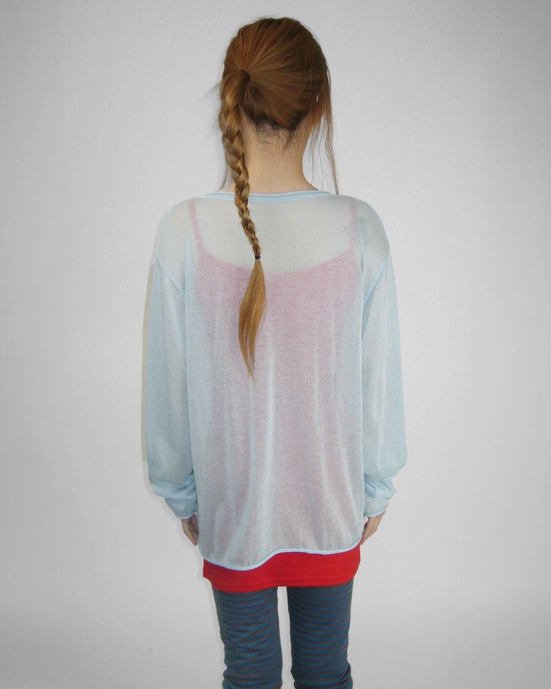AIRY SUMMER V-NECK KNIT