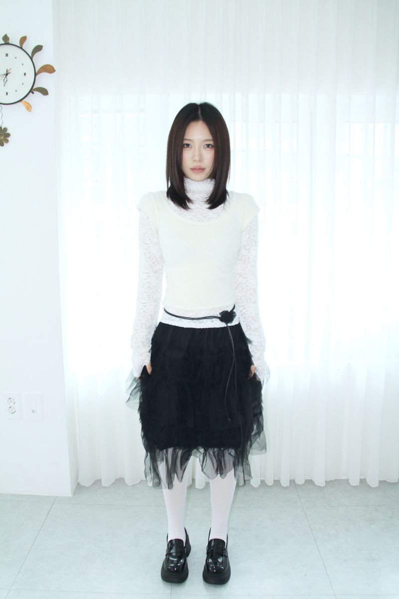 Rose Chiffon Strap Belt