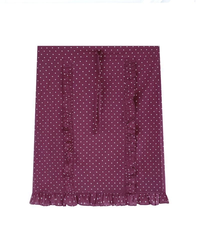 venice dot & frill midi SK