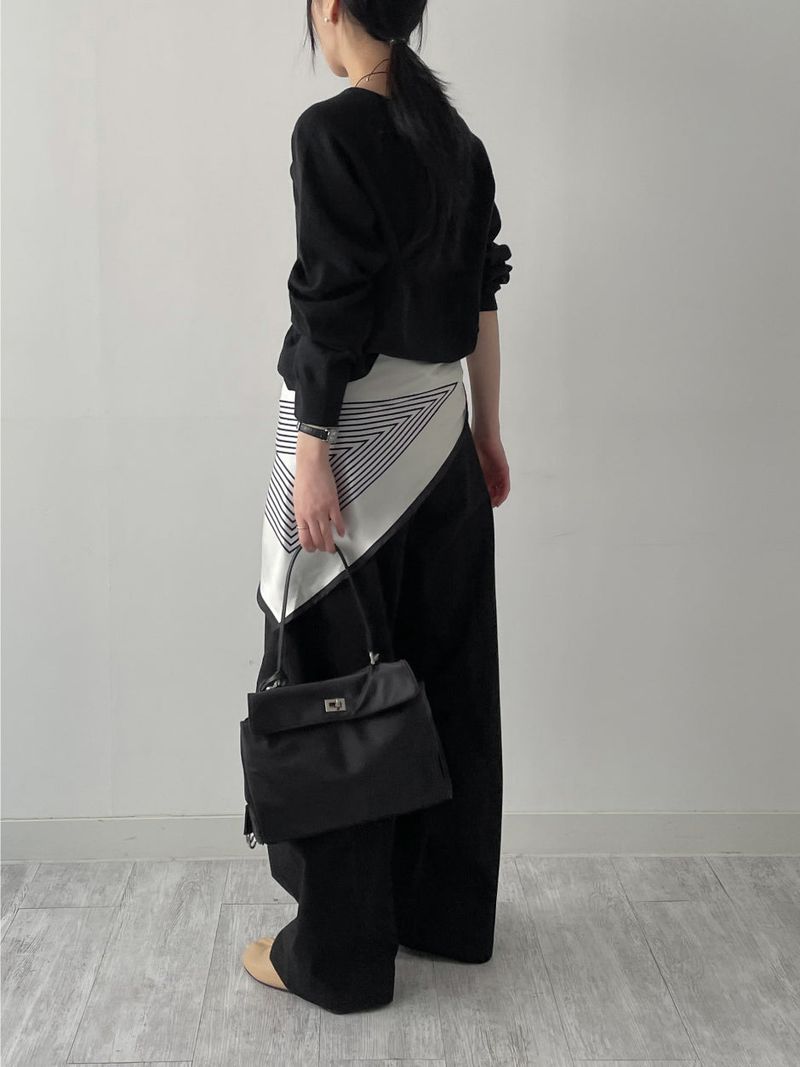 [2way] French Twill Nylon Handbag