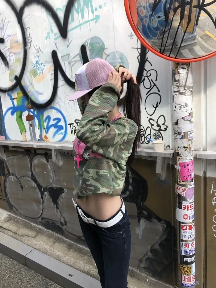 Pink GaGa Camo Tee