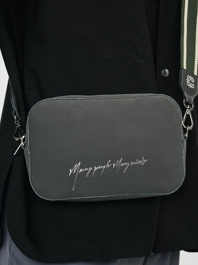 Corn Leather Graphic Camera Bag