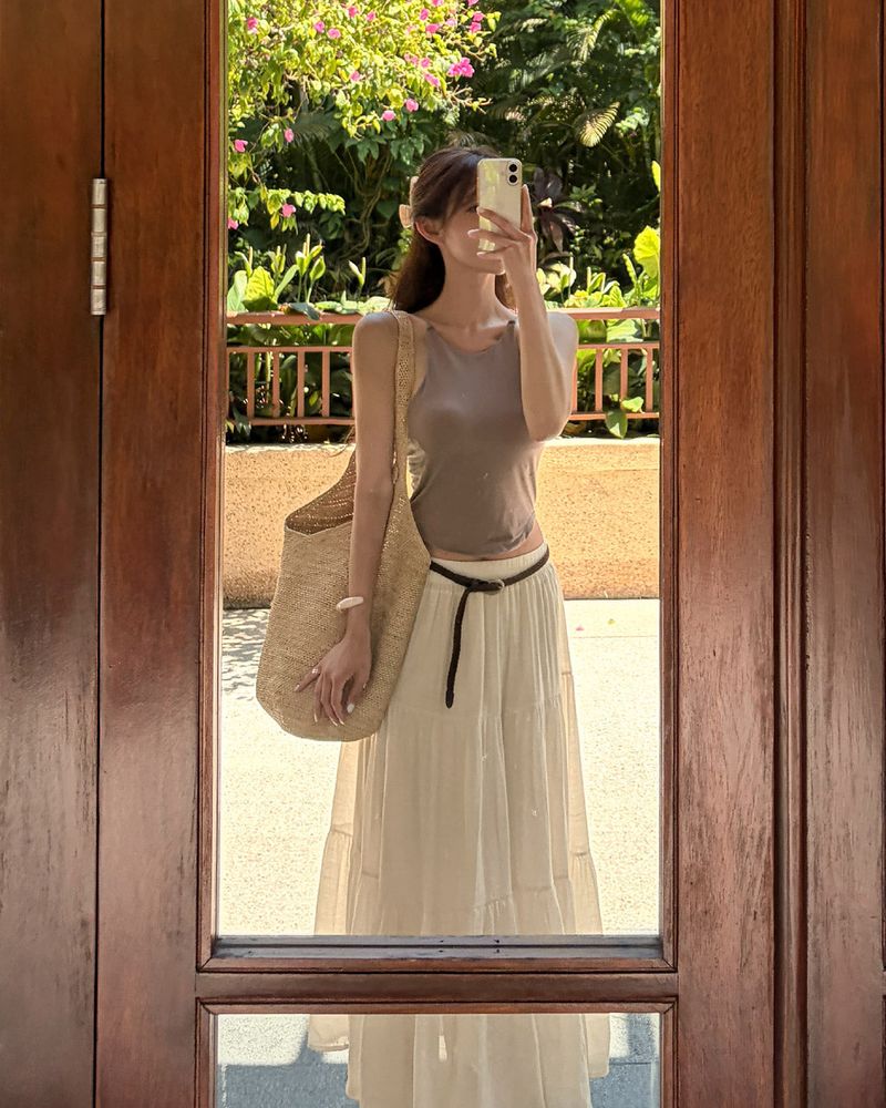 Mitz halter‑neck sleeveless