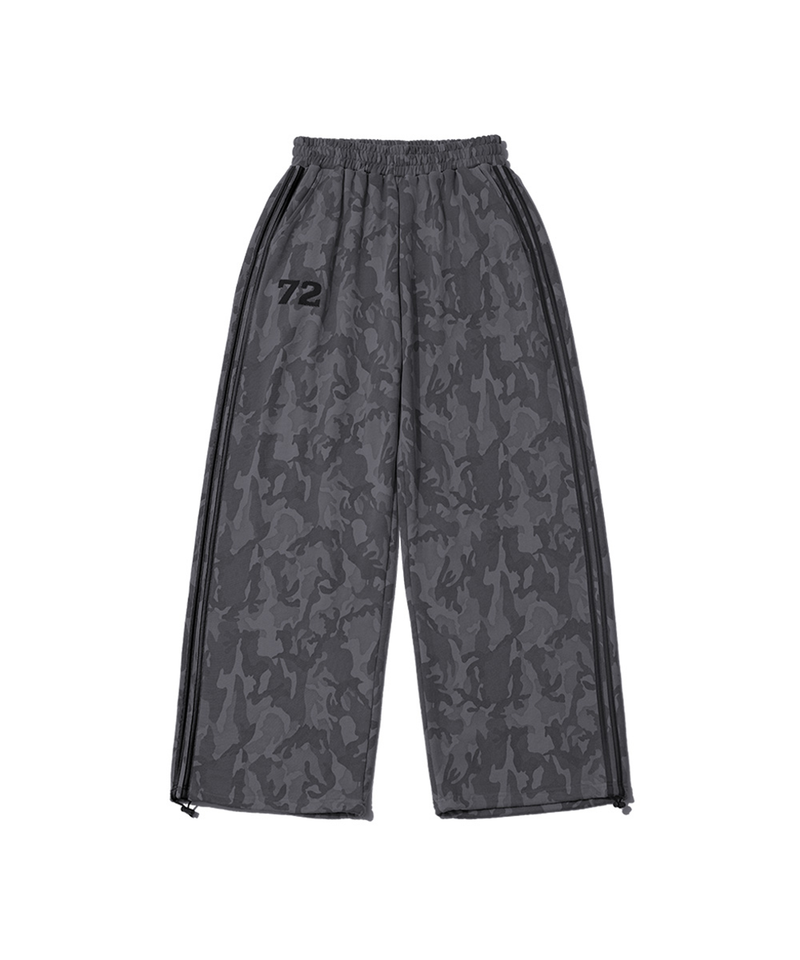 CAMO 72 TRACK PANTS - CHARCOAL
