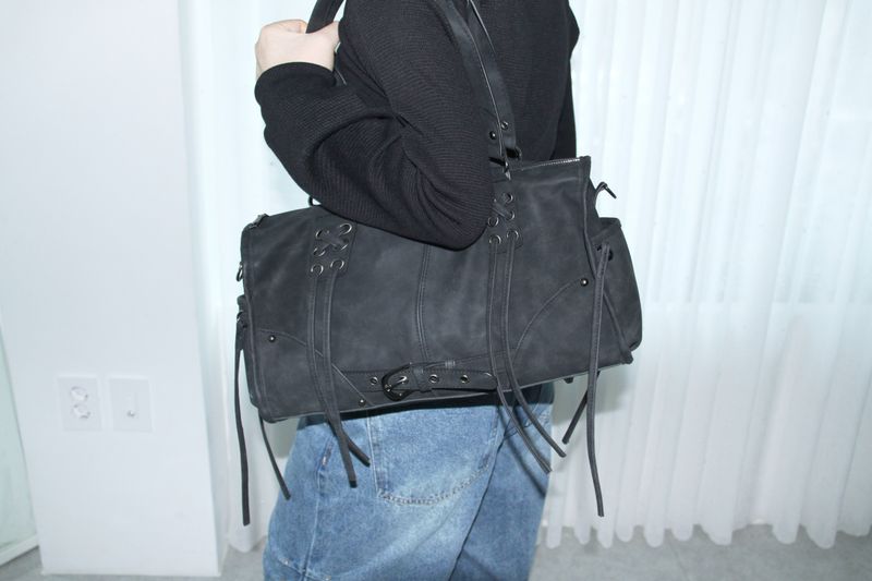 Mat Washing Strap Shoulder Bag Crossbag (3colors)