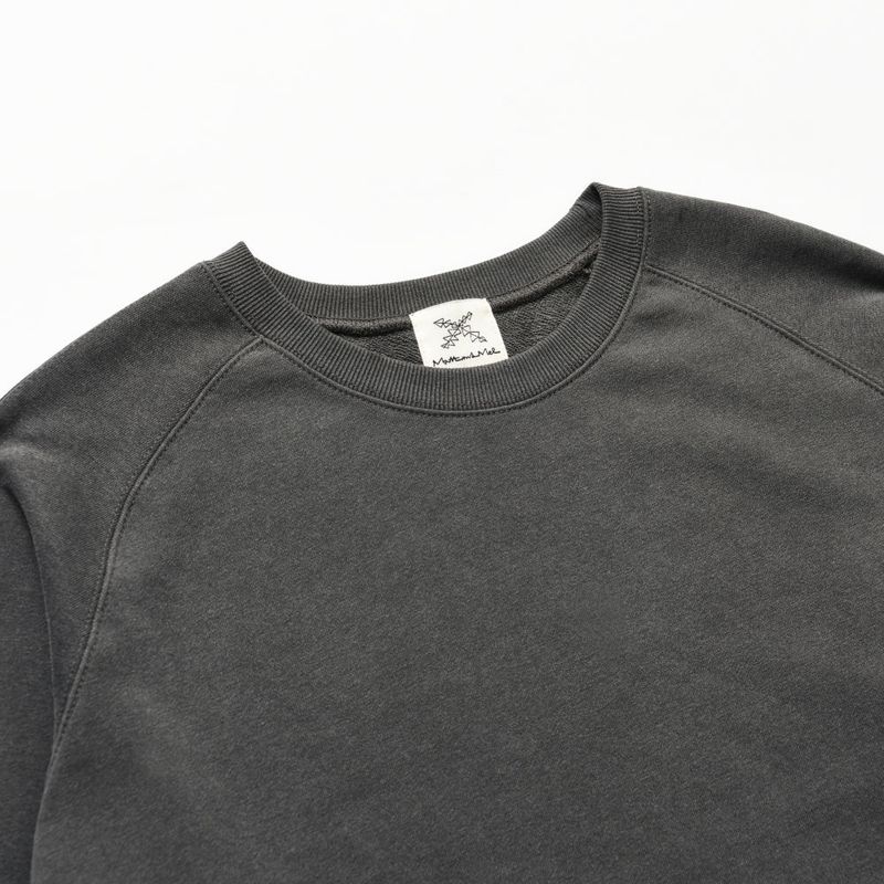 [Patchwork Sweatshirt] Charcoal