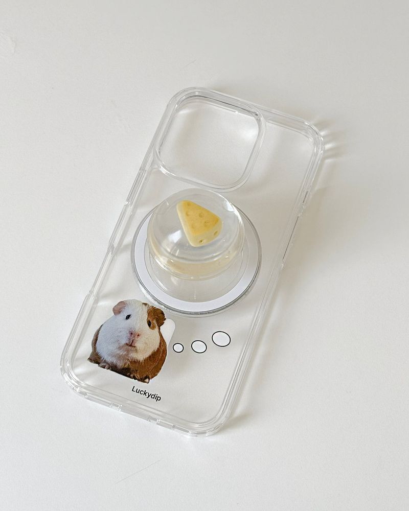 [MADE] [magsafe] guinea pig jelly hard iphone case