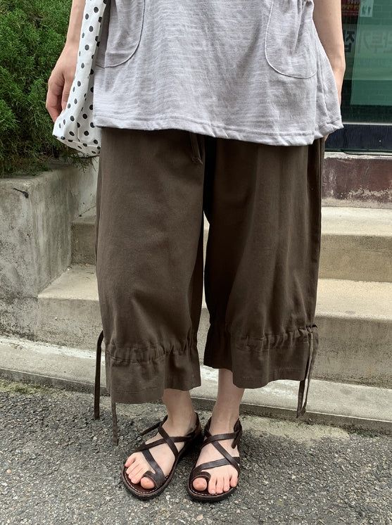 BAON（バオン）の「26SS★ [BAONHAUS] Loenin Cotton Strap Bermuda Pants（Pants）」