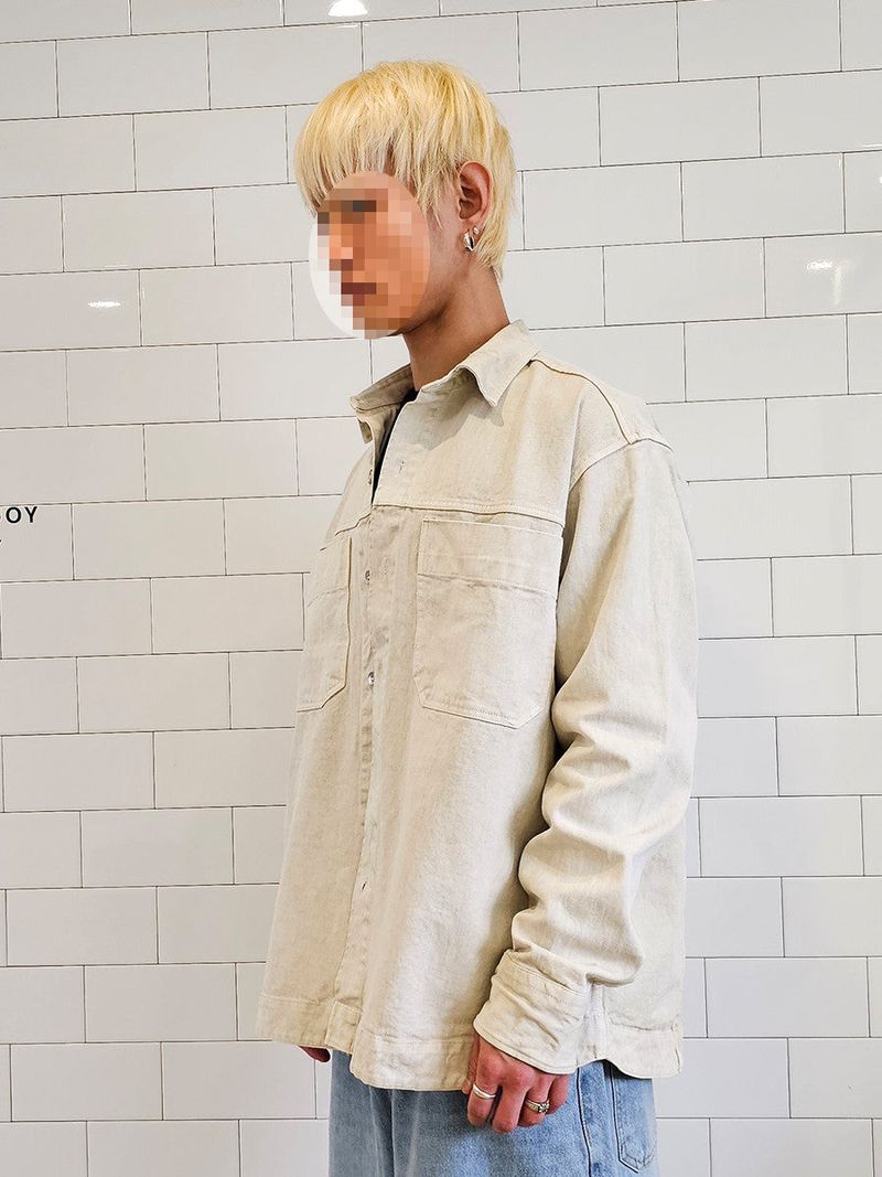 VENTIQUE Pigment Work Cotton Jacket 4color