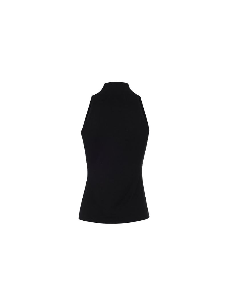 Cowl neck cardigan set (Black)