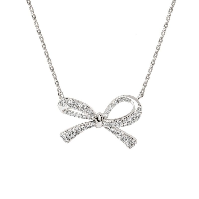 J.Gracelet（ジェイグレイスレット）の「Ribbon Pave Necklace（Accessories）」