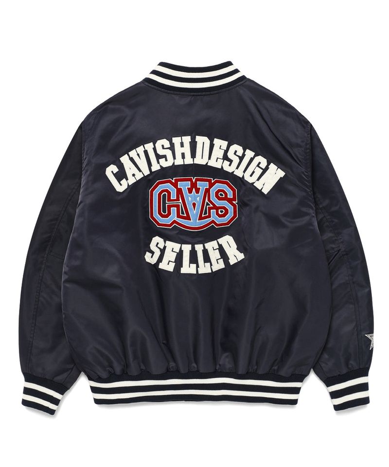 CVS BASEBALL JACKET NAVY(CV2ESUJ240A)