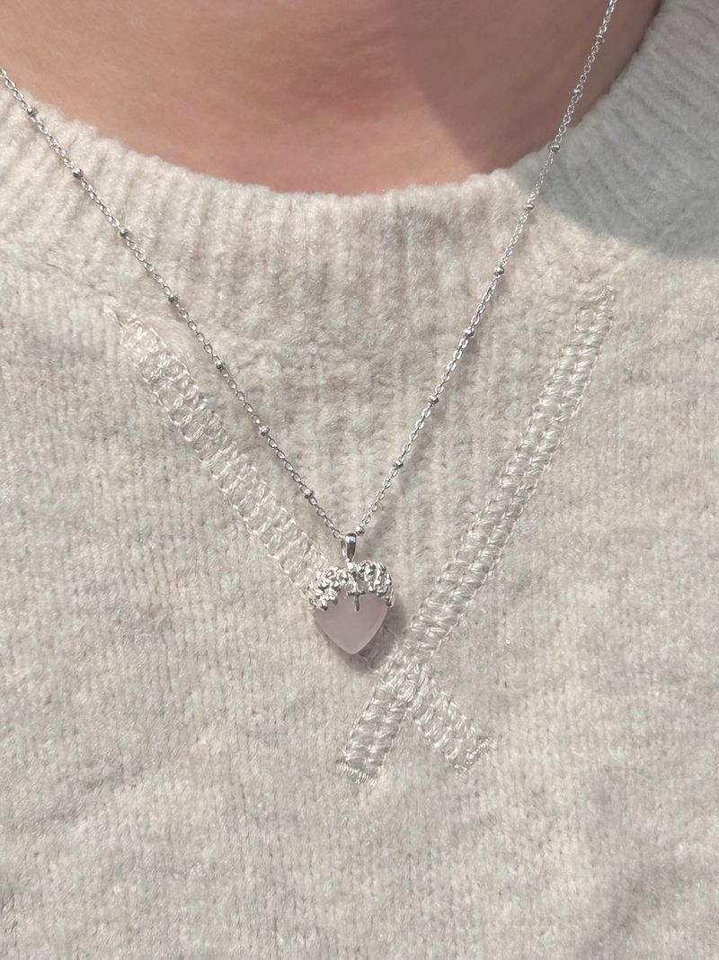 Seraphim Necklace(Pink,Opal)