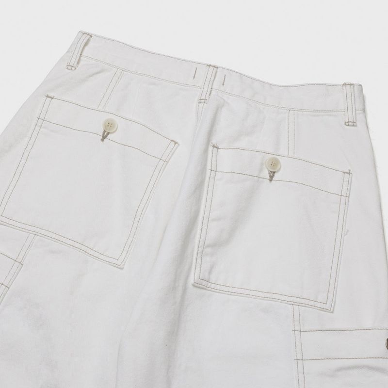 HIMUL STITCH CURVED PANTS