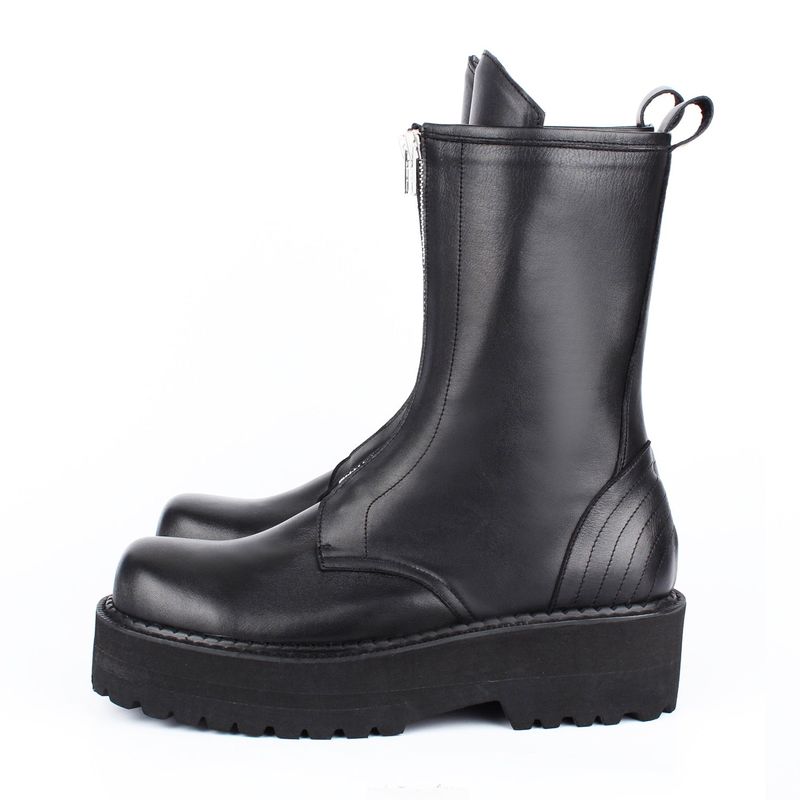 FRONT ZIP-HI BOOTS