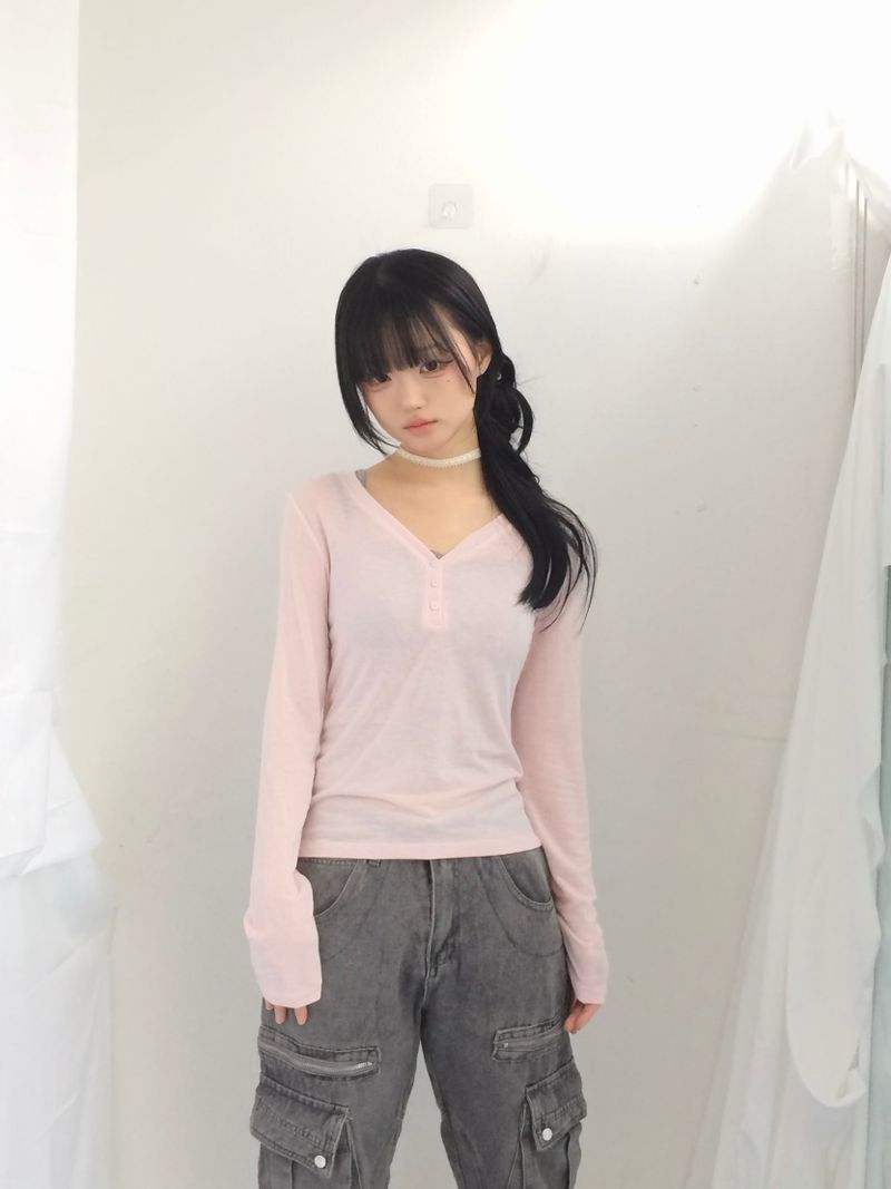 Pocket-line zipper bootcut pants