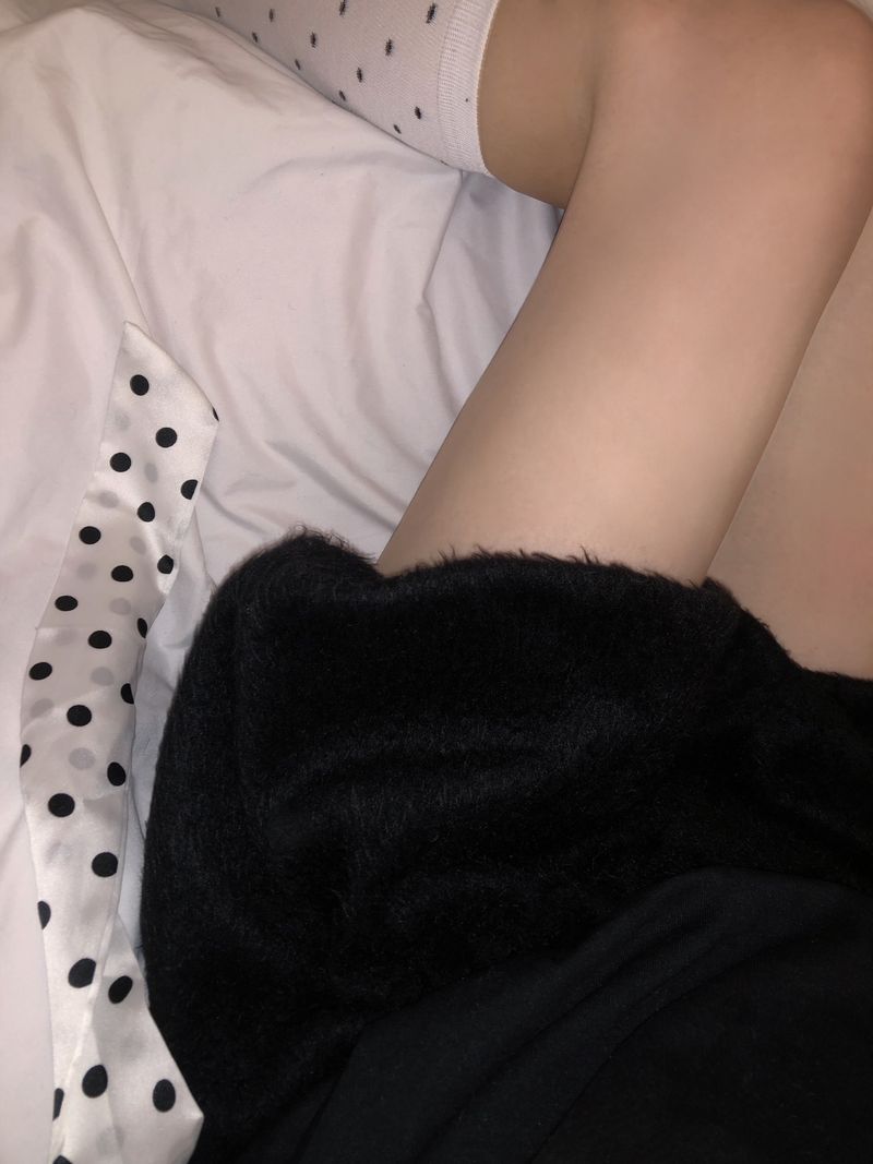 Fur Balloon Mini Shorts