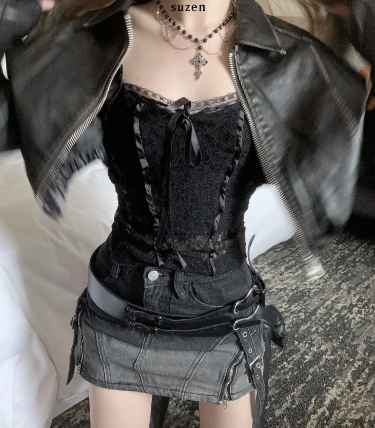 Alcano Lace Top (black)
