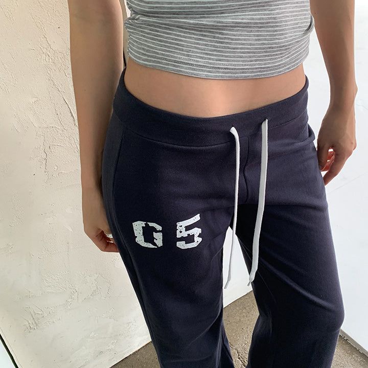 [Arome] Number Banding Bootcut Training Pants - 3 Colors