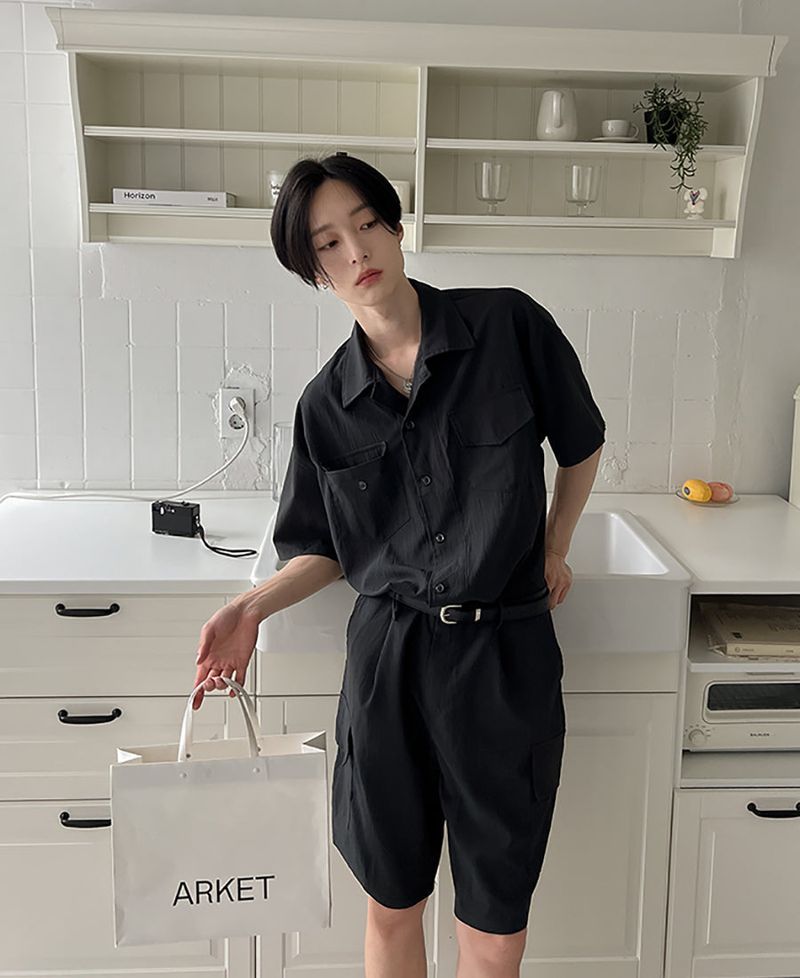 [ベルトあり] Jamie Jumpsuit (2 color)
