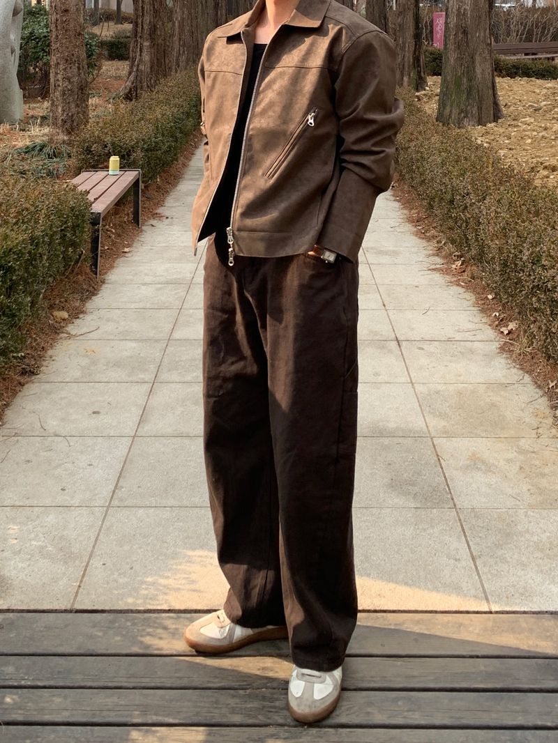 Mensfloor（メンズフロア）の「Vegano Suede Jacket（Jackets/Outerwear）」