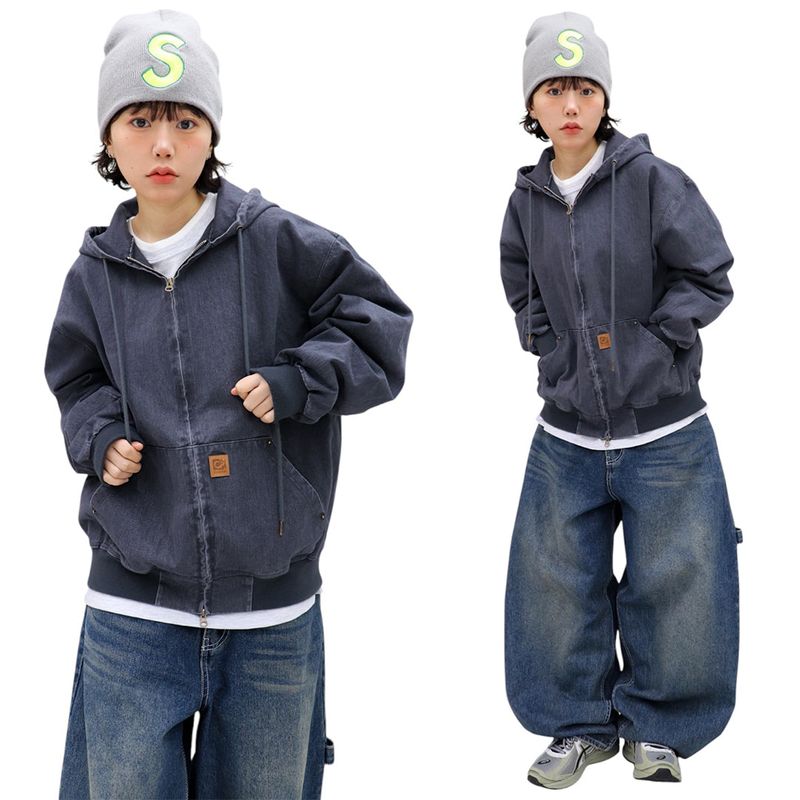 Vintage Work Hooded Jacket
