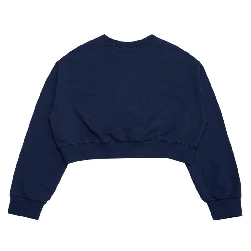 Cheerful logo short sweat shirt