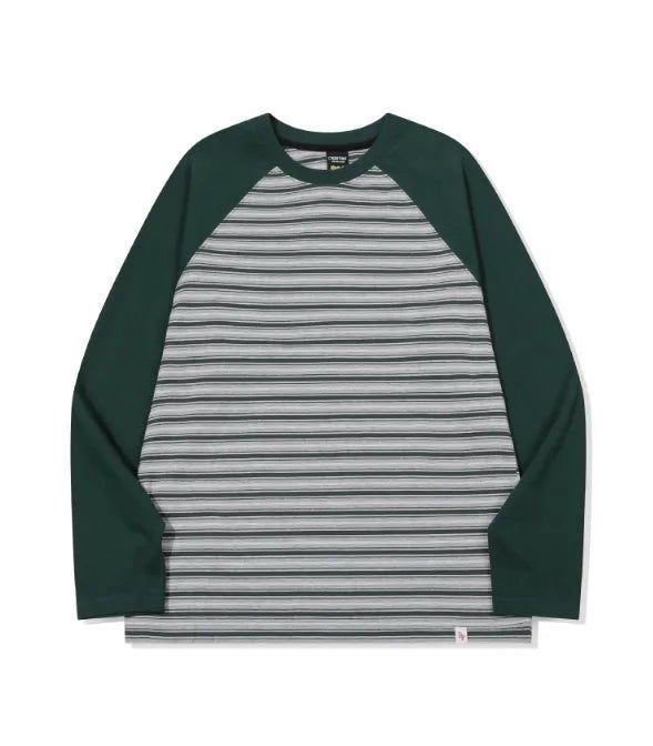 26FW★ Stripe Raglan Long Sleeve