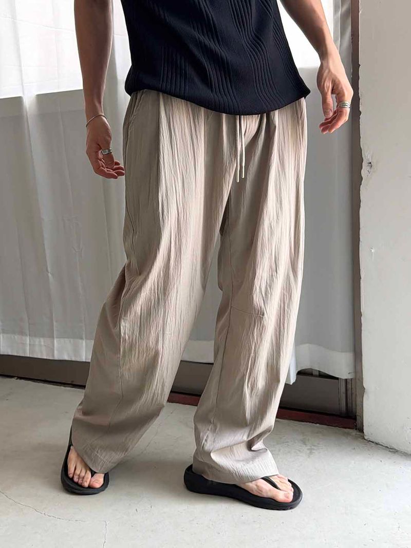 LAURANT（ロラン）の「ライト ナイロン バンディング パンツ(4color)（パンツ）」