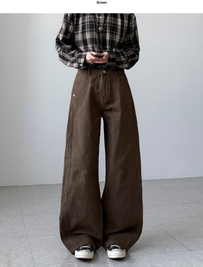 YOURNUS（ユアナス）の「Gallua Peach Wide Pants（Pants）」