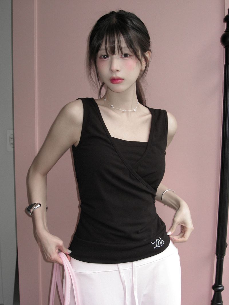 [MADE] Zanne Sailing Wrap Sleeveless Top