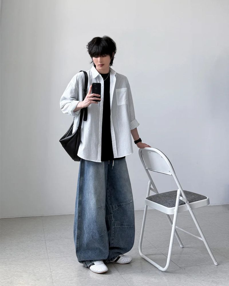 Casting Balloon Wide Denim