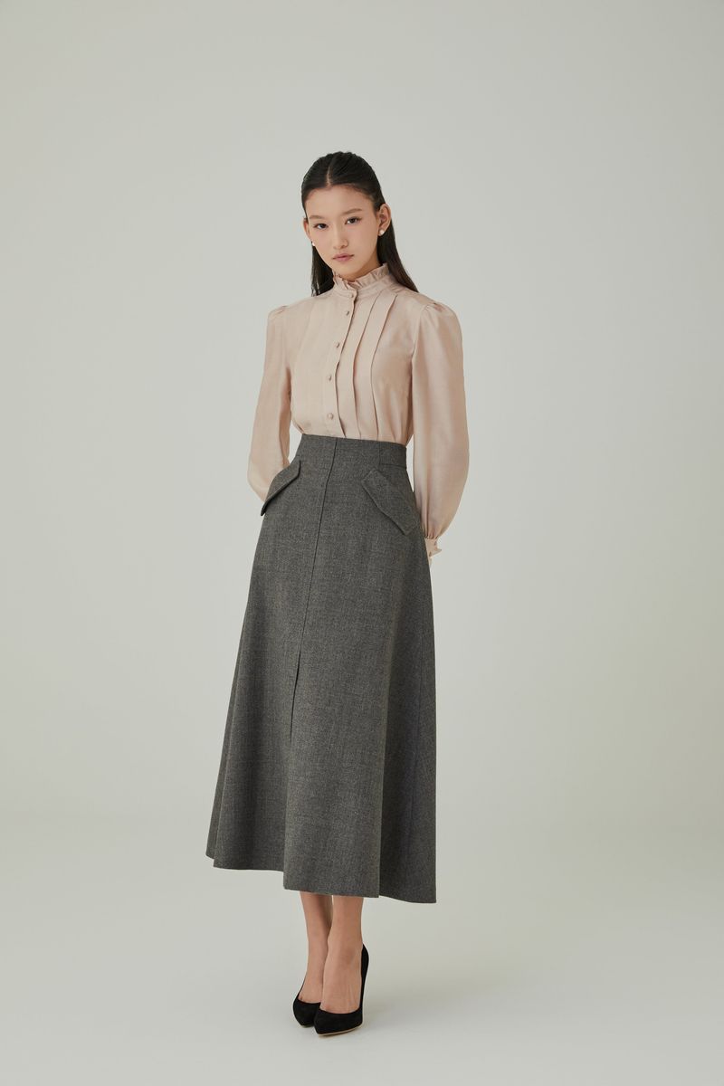NO.5 TOP - NUDE BEIGE