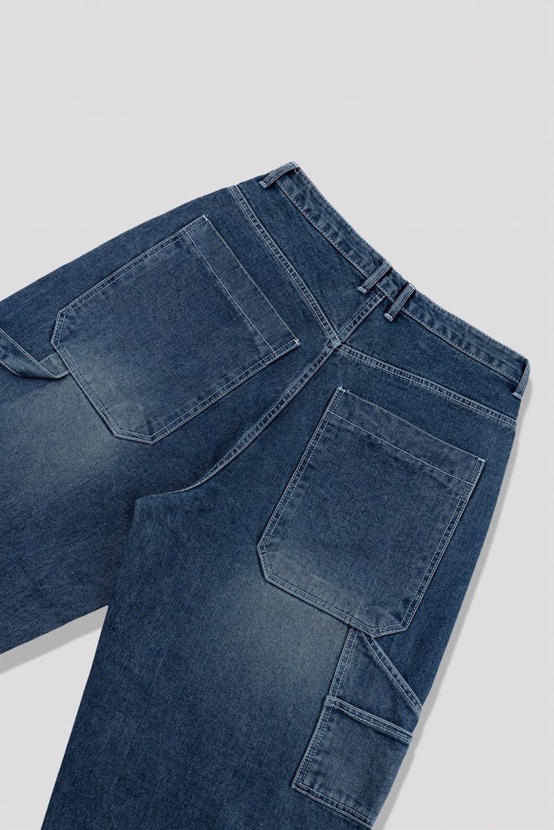 Skipper Balloon Carpenter Denim Pants 2C