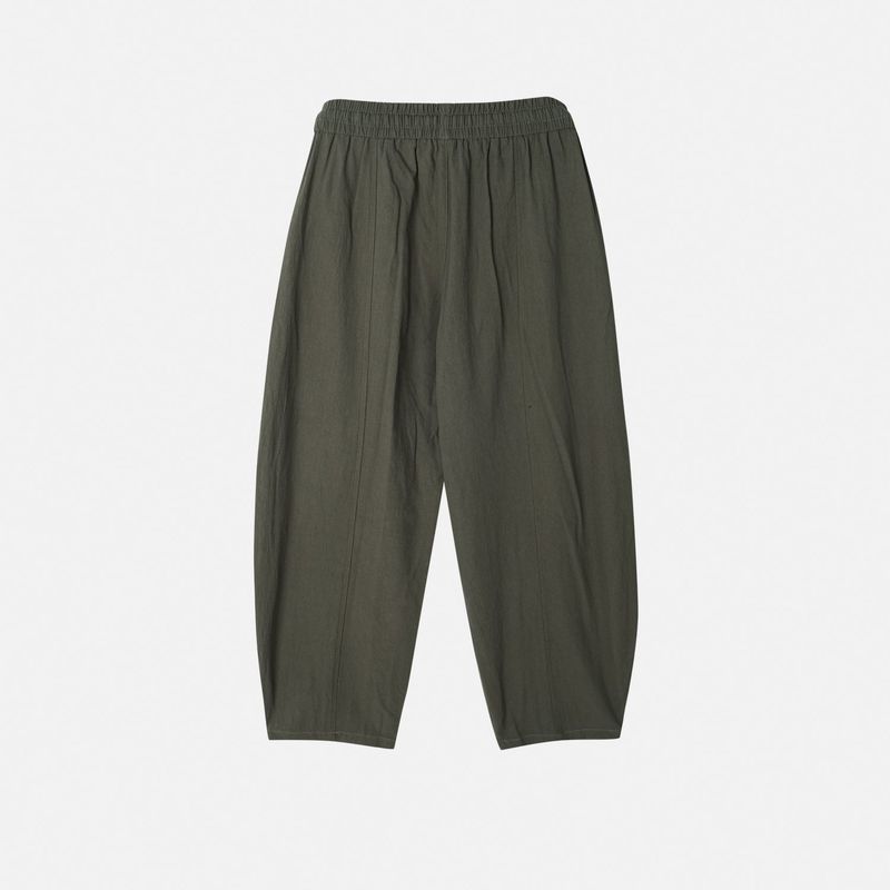 Mono Linen Wide Balloon Pants 4C