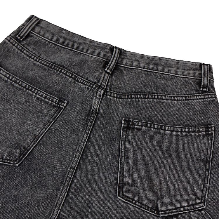 CARPENTER LOOSEFIT DENIM PANTS STONE BLACK