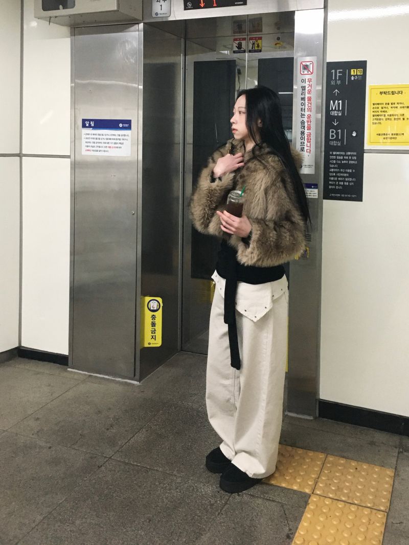 Eyelet Steel Lap Scarf Pants (3c)