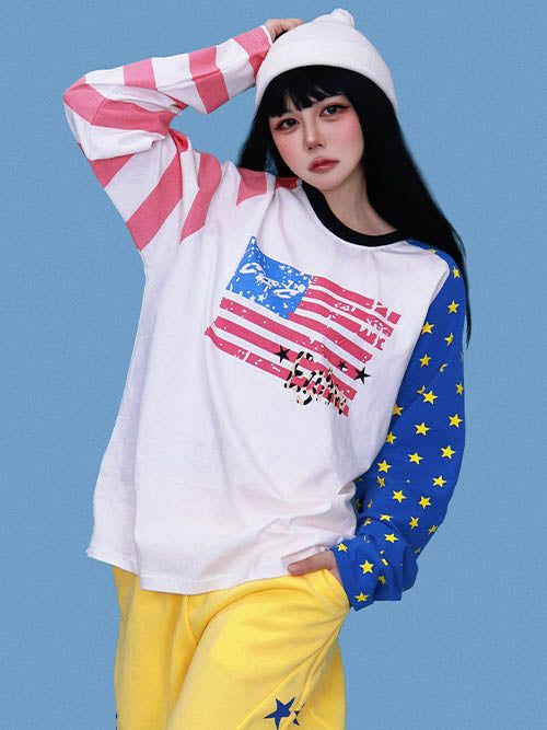 KUO(クーオ)の「american kitsch star box T(Tops)」
