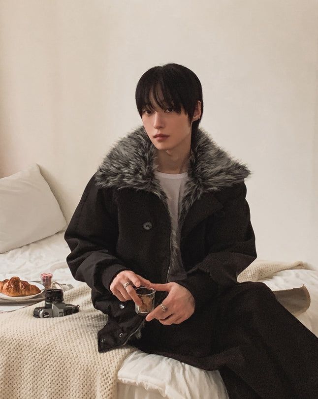 Rico High Neck Fur Jumper