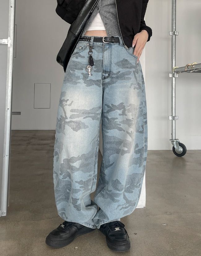 Dick Brush Camo Denim Pants