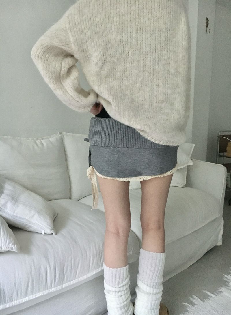 Angora Knit Sweater