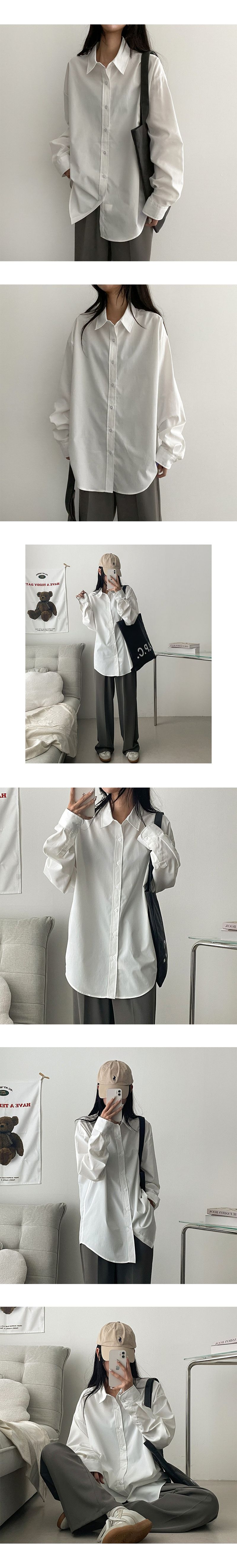 [12 Colors] [M, L Size] New Poltan Boxy Muji Shirt