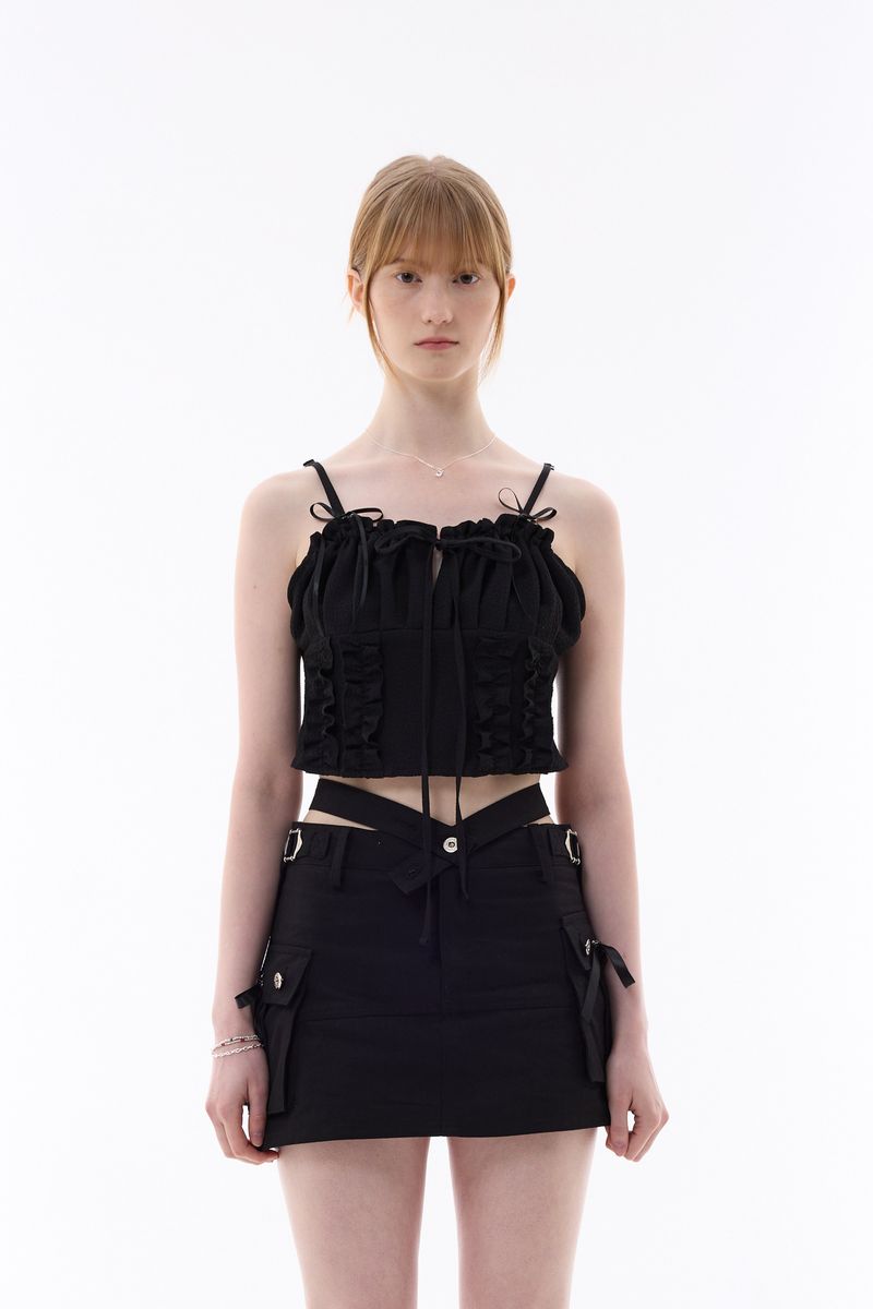 ARIKIM（アリキム）の「GAGA RIBBON BUSTIER / BLACK（Tops）」