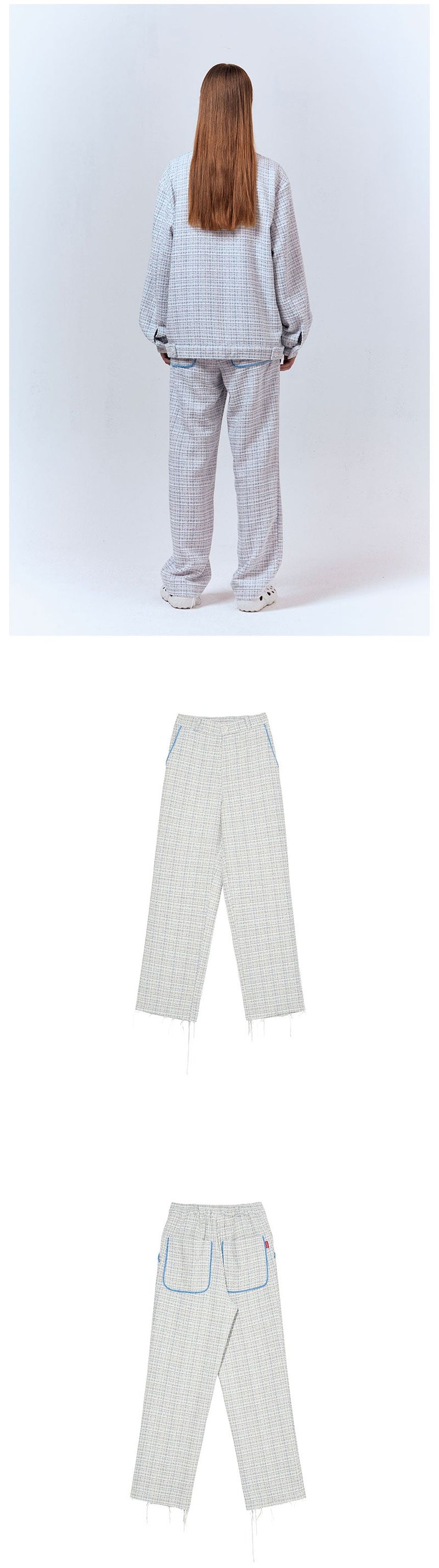 LIBERTY TWEED PANTS [BLUE]