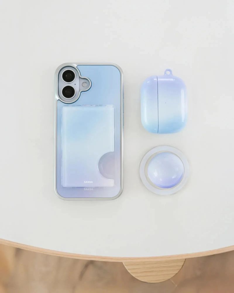 Dawn Cloud_Silver iPhone Galaxy Case(MagSafe)